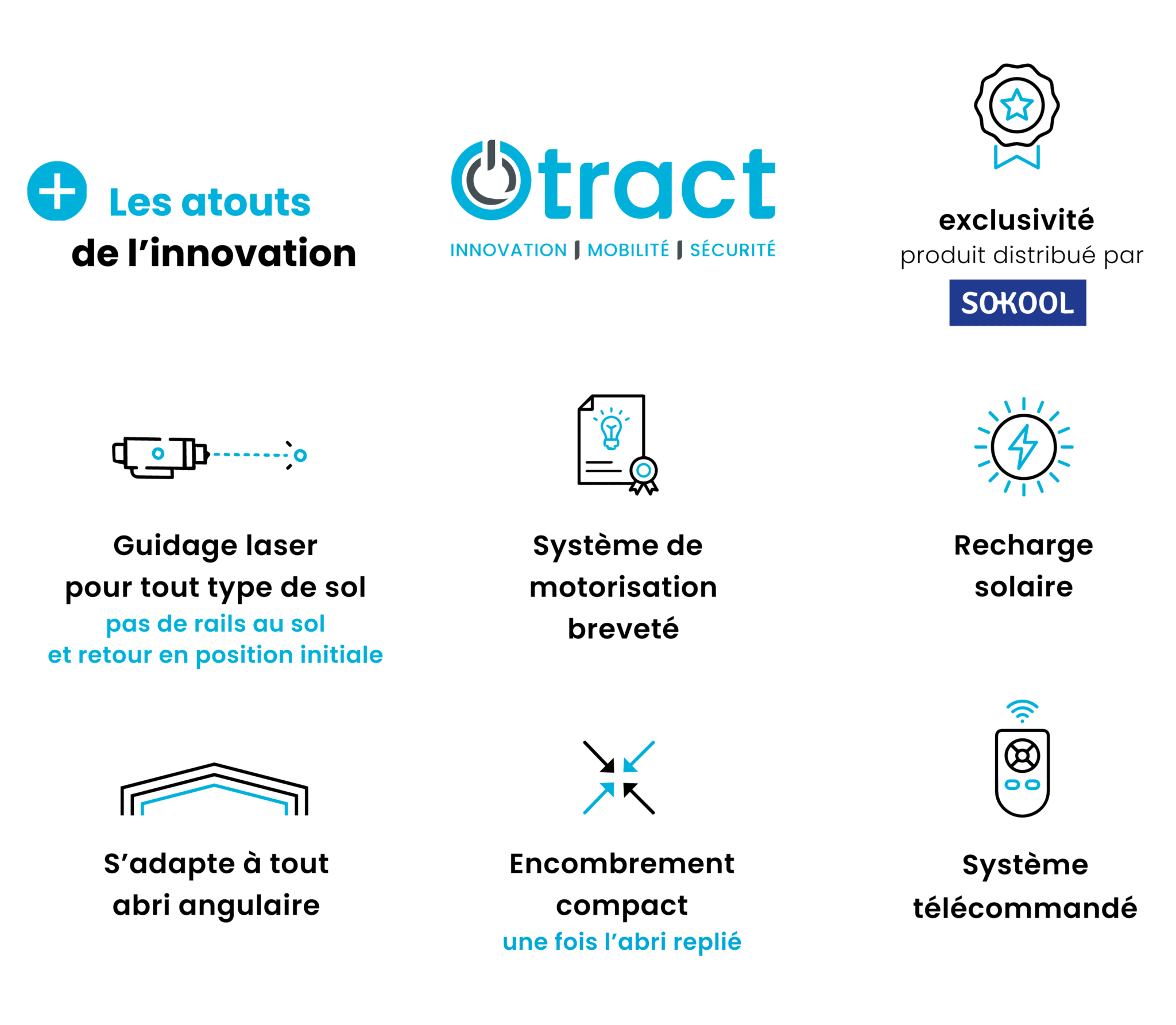 Avantages motorisation pour abris de piscine SOKOOL